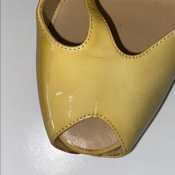 Giuseppe Zanotti peep toe 2 color Platform Strappy Heel Pumps Patent Leather - Picture 6 of 12